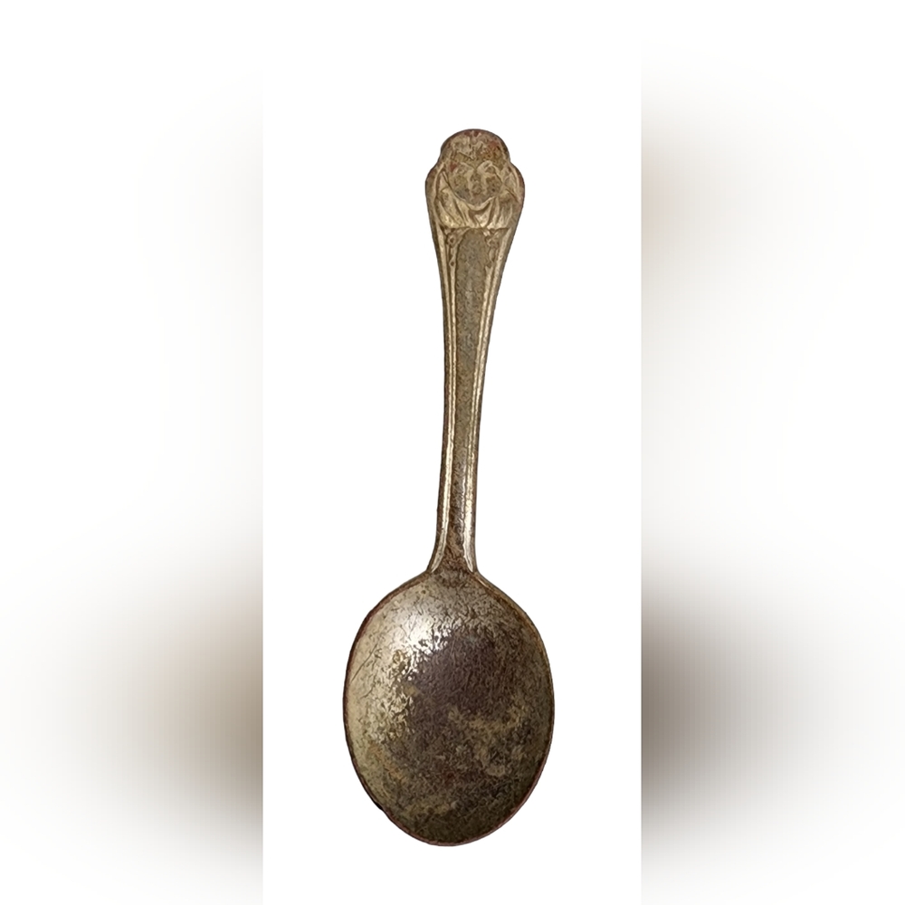 Vintage Winthrop silver plate Gerber baby spoon 1950s